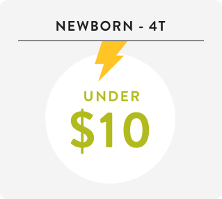 Newborn 4T, Under $10