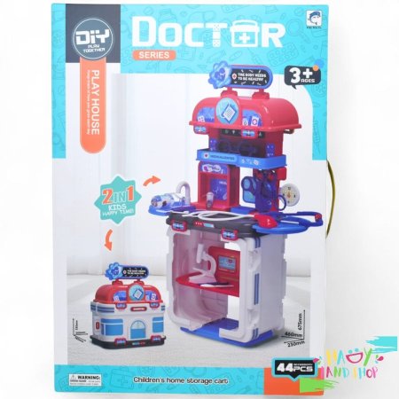 لعبة ستاند دكتور 2 في 1 - "DIY Doctor Series"