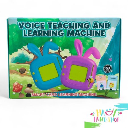 لعبة تعليمية قارئ بطاقات للأطفال -224 بطاقة