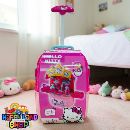 شنطة وستاند ألعاب هيلو كيتي التفاعلية – Hello Kitty Play Suitcase