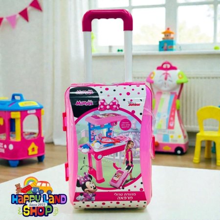 شنطة وستاند طبيبة ميني التفاعلية – Minnie Doctor Trolley