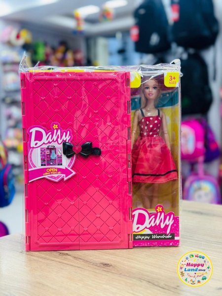 دمية باربي Dany – Happy Wardrobe Doll Set