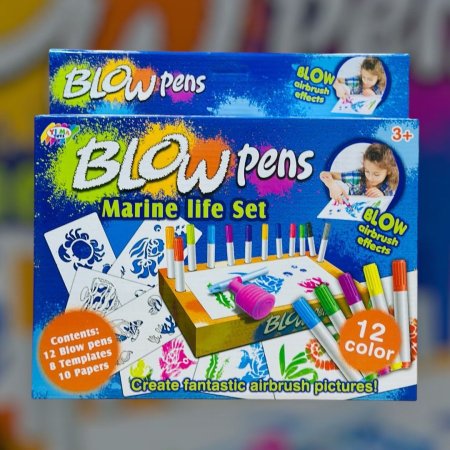 لعبة رسم blow pens