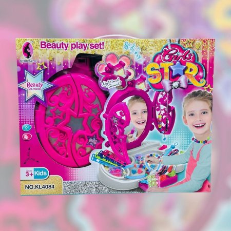 لعبة بناتي اكسسوارات - Girls Star – Beauty Play Set