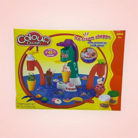 Colour Dough Ice Cream – ماكينة الآيس كريم المرح