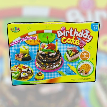Birthday Cake –لعبة ملتينة كعكة عيد الميلاد التخيّلية