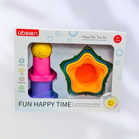 Happy Play Time Set – لعبة الاصغر والاكبر