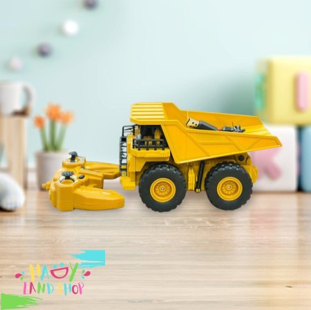 🚧🟡 شاحنة البناء  تحكم لاسكلي