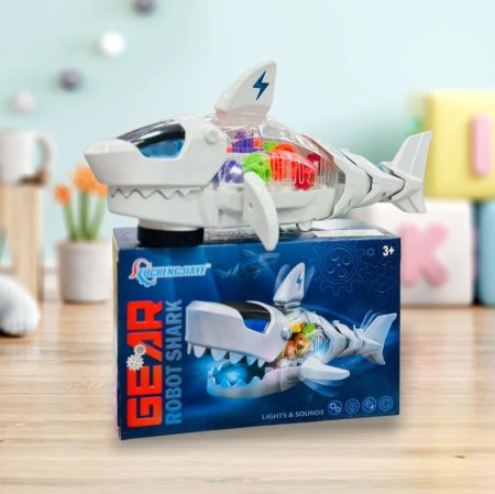 لعبة القرش الآلي تفاعلية