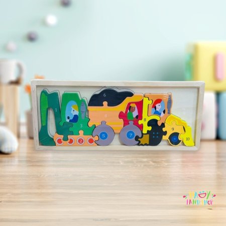 لوح بزل تعليمي ارقام