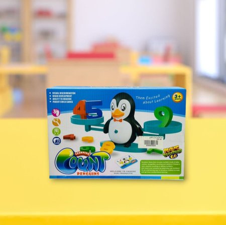 لعبة تعلم العد مع البطاريق