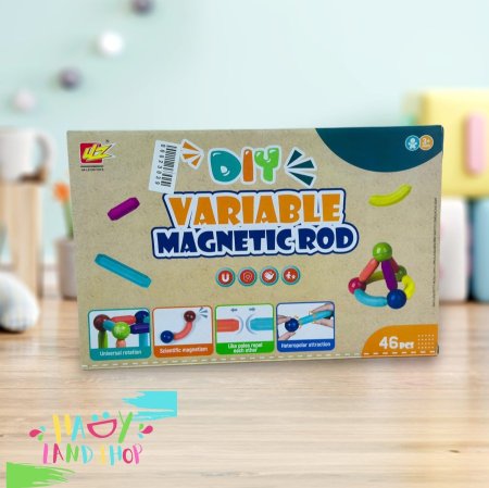ليجو مغناطيس طابة 46قطعة(DIY Variable Magnetic )