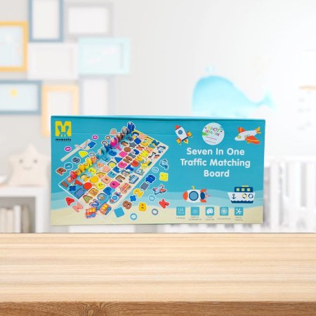 لوح المطابقة التعليمي سبعة في واحد