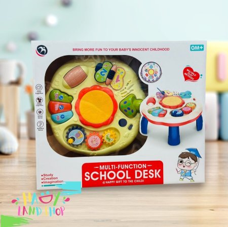 طاولة الأنشطة التعليمية متعددة الوظائف