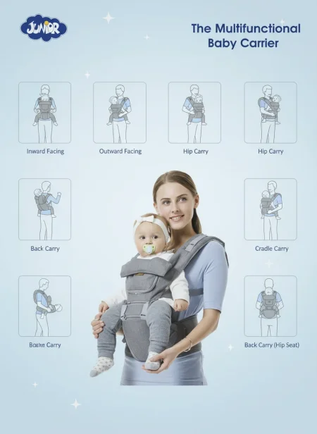 حمالة اطفال متعددة الوظائف من "جونيور