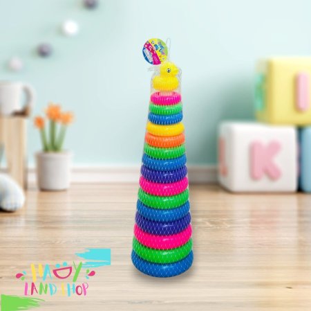 لعبة الهرم حجم كبير (Stacking Rings)