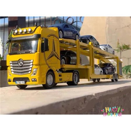 شاحنة مرسيدس لنقل السيارات حديد