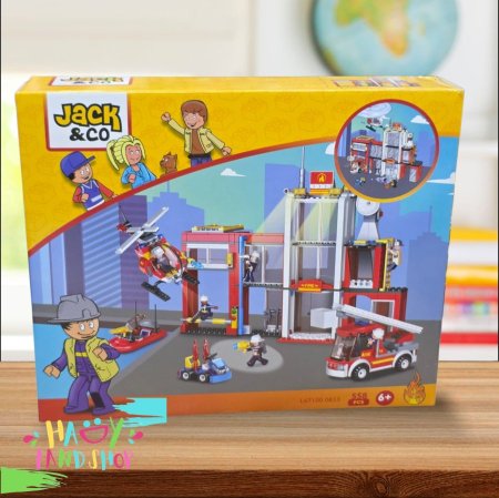 ليجو محطة  الأطفاء 558 قطعة  jack&co