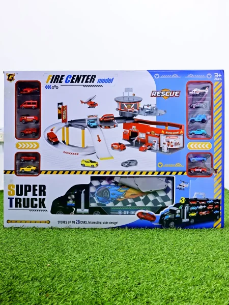 لعبة مركز الإنقاذ - شاحنة سوبر متعددة الوظائف