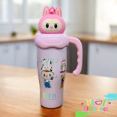 كوب حراري لبوبو LABUBU للأطفال