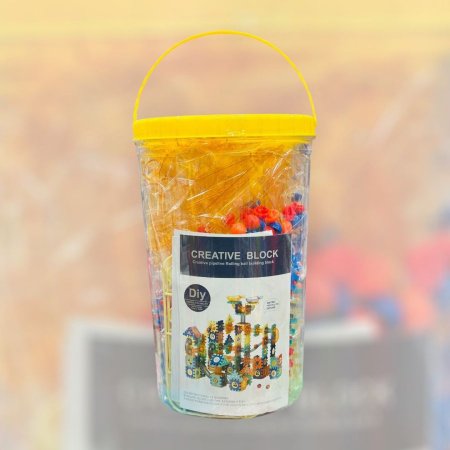 لعبة ليجو بزل تعليمي مكعبات البناء الإبداعية - كبير