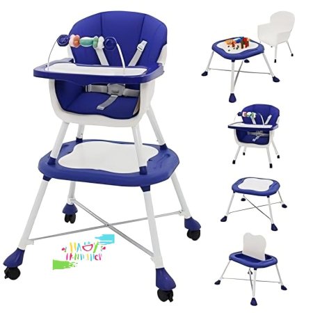 كرسي طعام أطفال متعدد الوظائف للتغذية واللعب