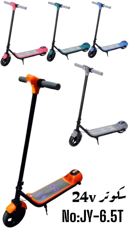 سكوتر كهربائي للأطفال 24 فولت بسرعات متعددة ومزايا ترفيهية